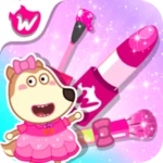 lucy: makeup and dress up android application logo